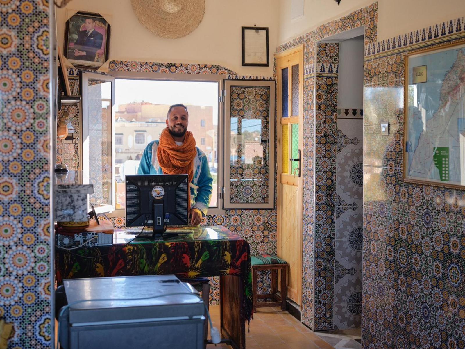 Albergue Panorama Chez Hamid Rissani Exterior foto